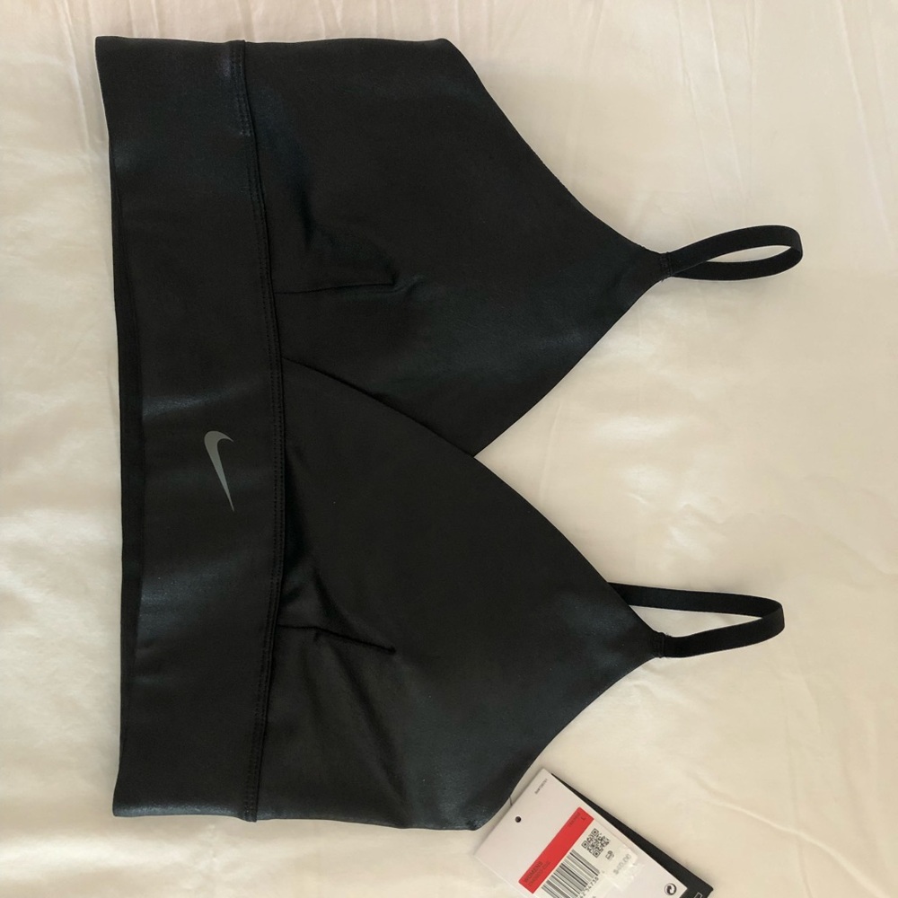 Nike Black Strappy Sports Bra